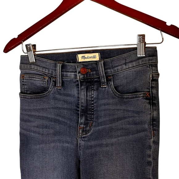Madewell 10" High-Rise Roadtripper Authentic Skinny Jeans- Size 25 - Picture 7 of 14